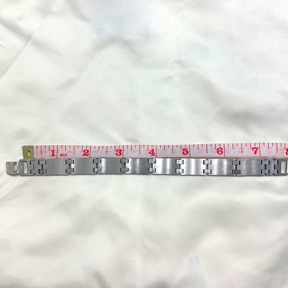 Sabona Executive Symmetry S Steel Bracelet - Picture 6 of 7